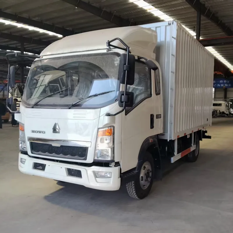 HOWO 4×2 Box Truck 130HP  -RHD