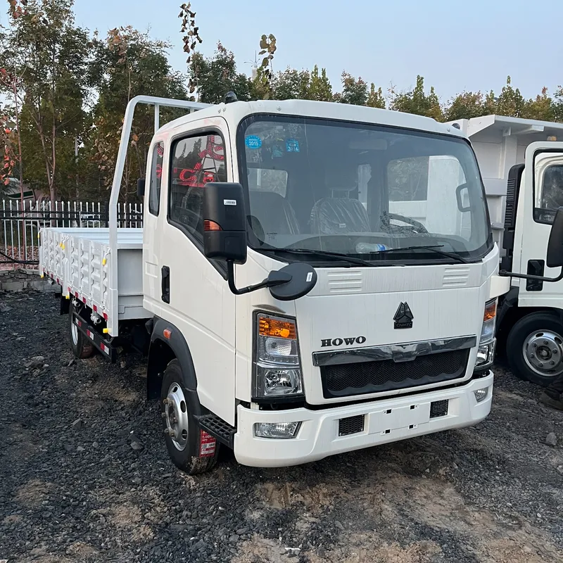 HOWO 4x2 Drop-side Flatbed Cargo Truck