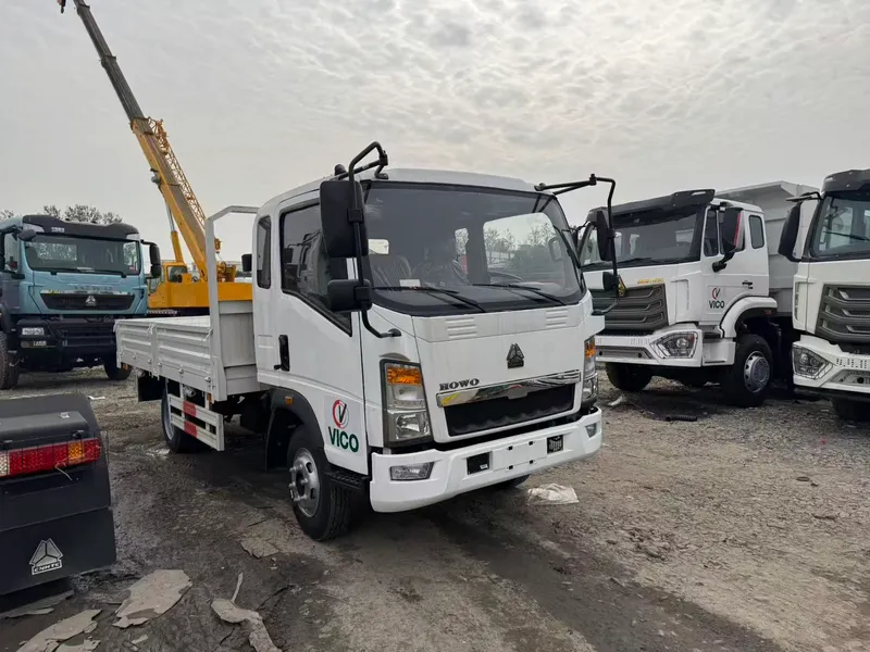 HOWO 4×2 flatbed truck