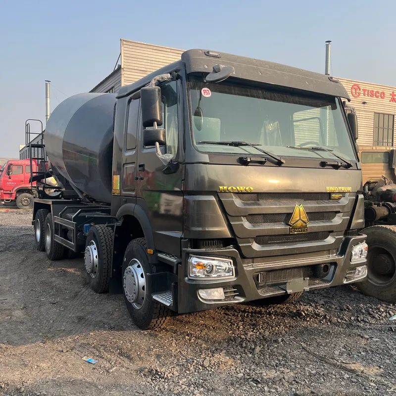 SINOTRUK HOWO 8×4 Concrete Mixer Truck — 380 hp