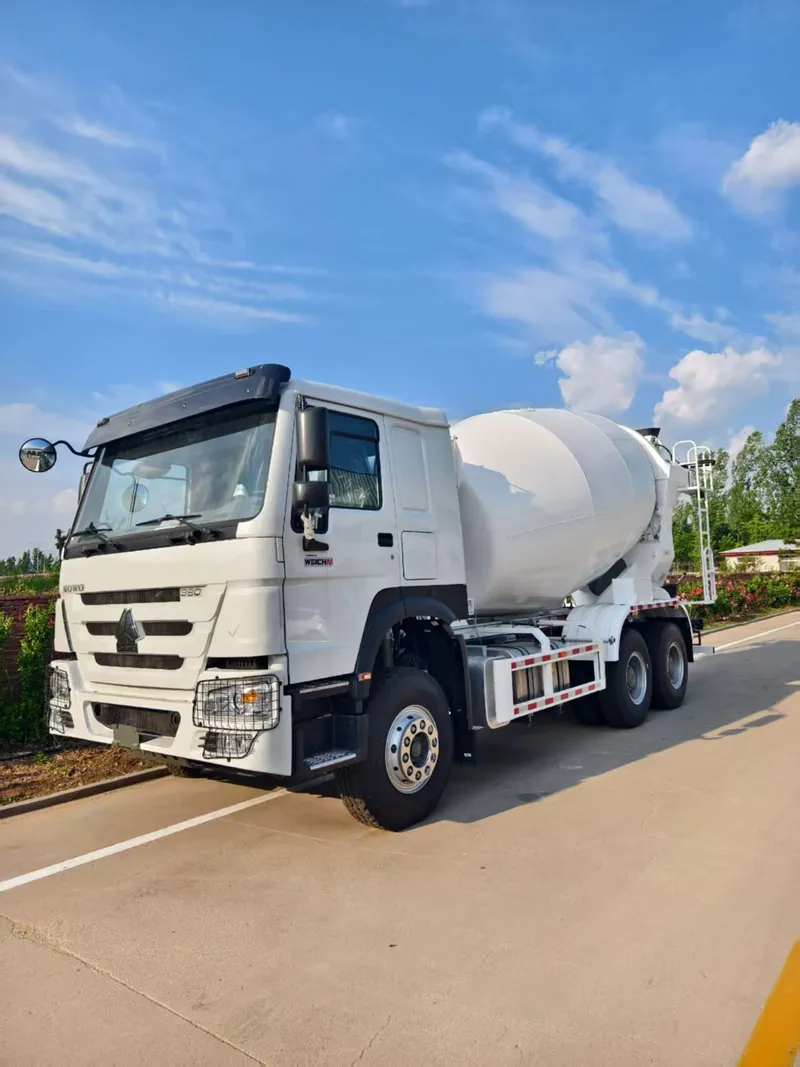 SINOTRUK HOWO 6×4 Concrete Mixer Truck — 380 hp Specifications